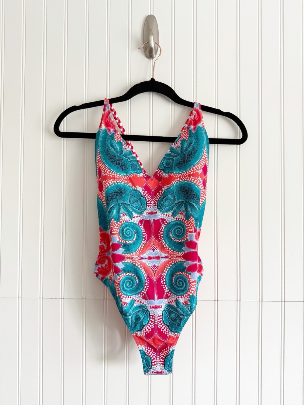 Paolita Women’s Medium Chameleon Kaleidoscope One Piece Swimsuit